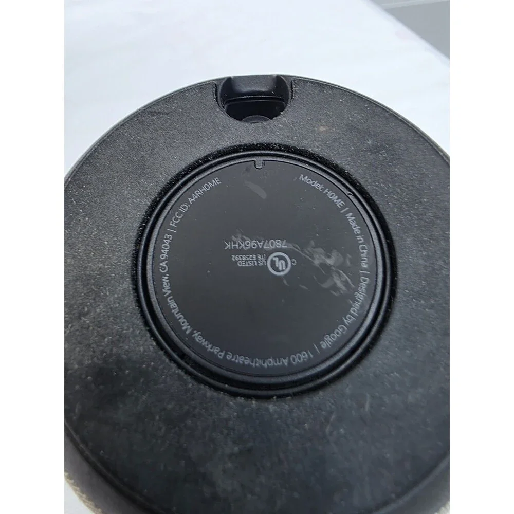 Google Home Smart Assistant Speaker - White Slate No cord Ships Fast!!!